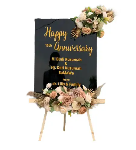 Papan Bunga Akrilik Bodor